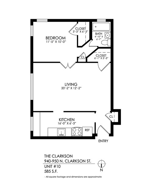 A drawing of a house shows the layout of the rooms.
